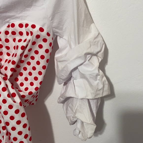 Chicways, Tie front blouse. - Picture 5 of 7